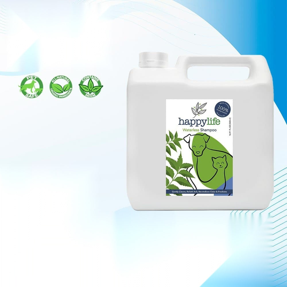 Happy Life Pet Waterless Shampoo for Pets 4L