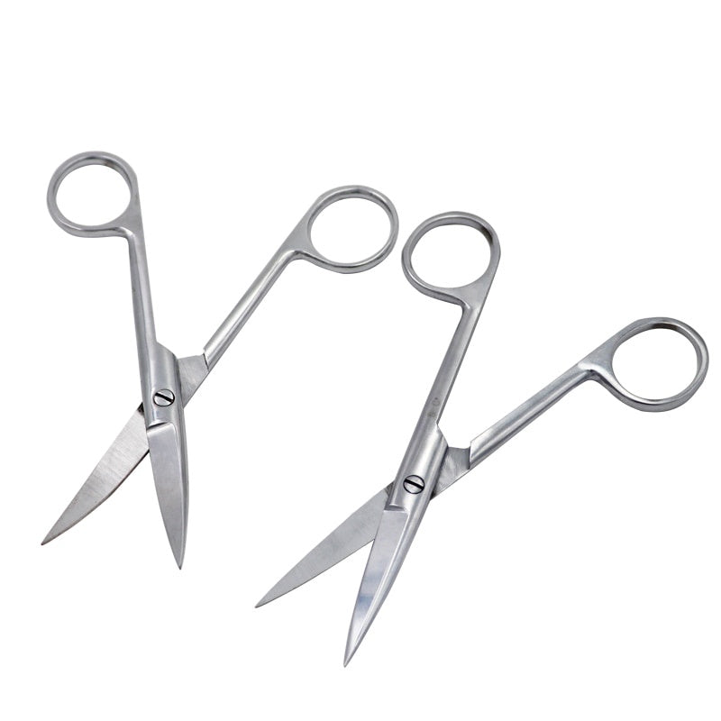 Stainless Steel Surgical Scissors 18cm Straight/Curved