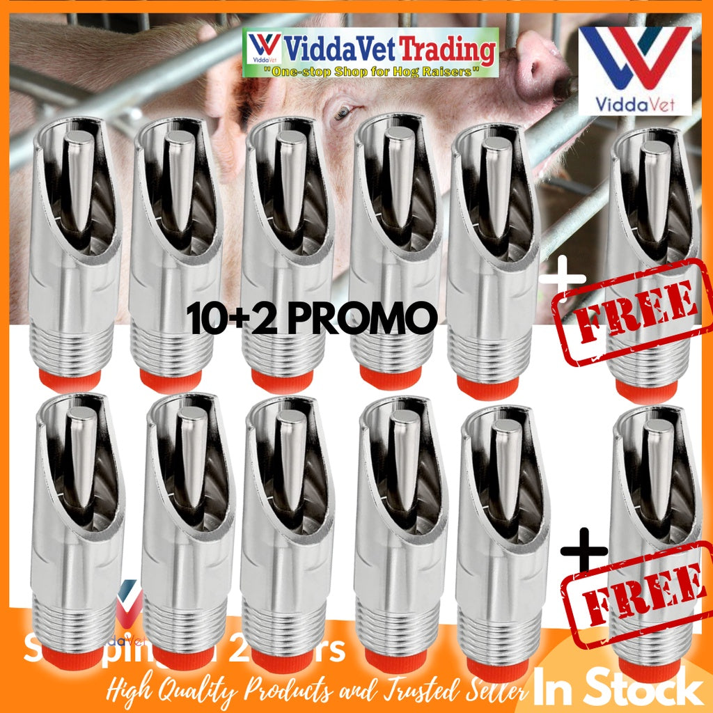 Red Filter Sow Duck Bill Drinker 12pcs