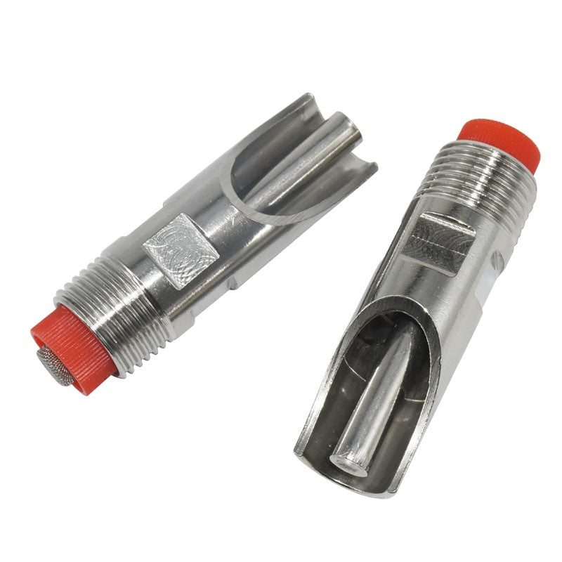 Stainless Red Filter Pig Drinker