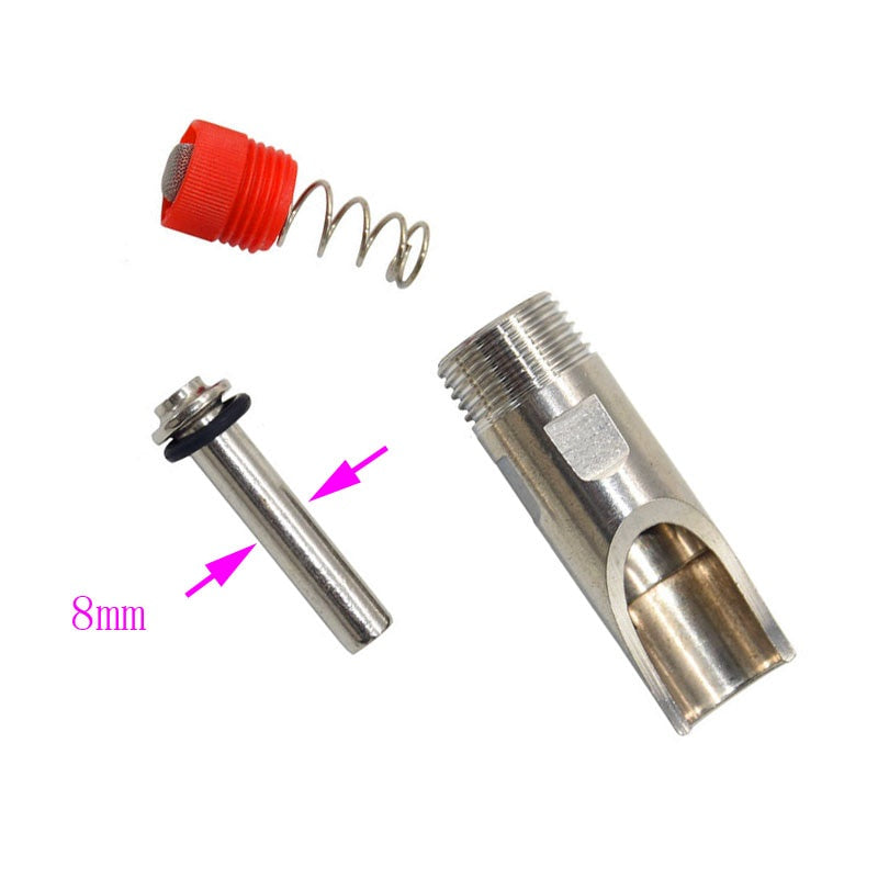 Stainless Red Filter Pig Drinker