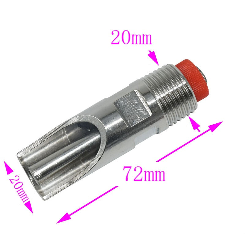 Stainless Red Filter Pig Drinker