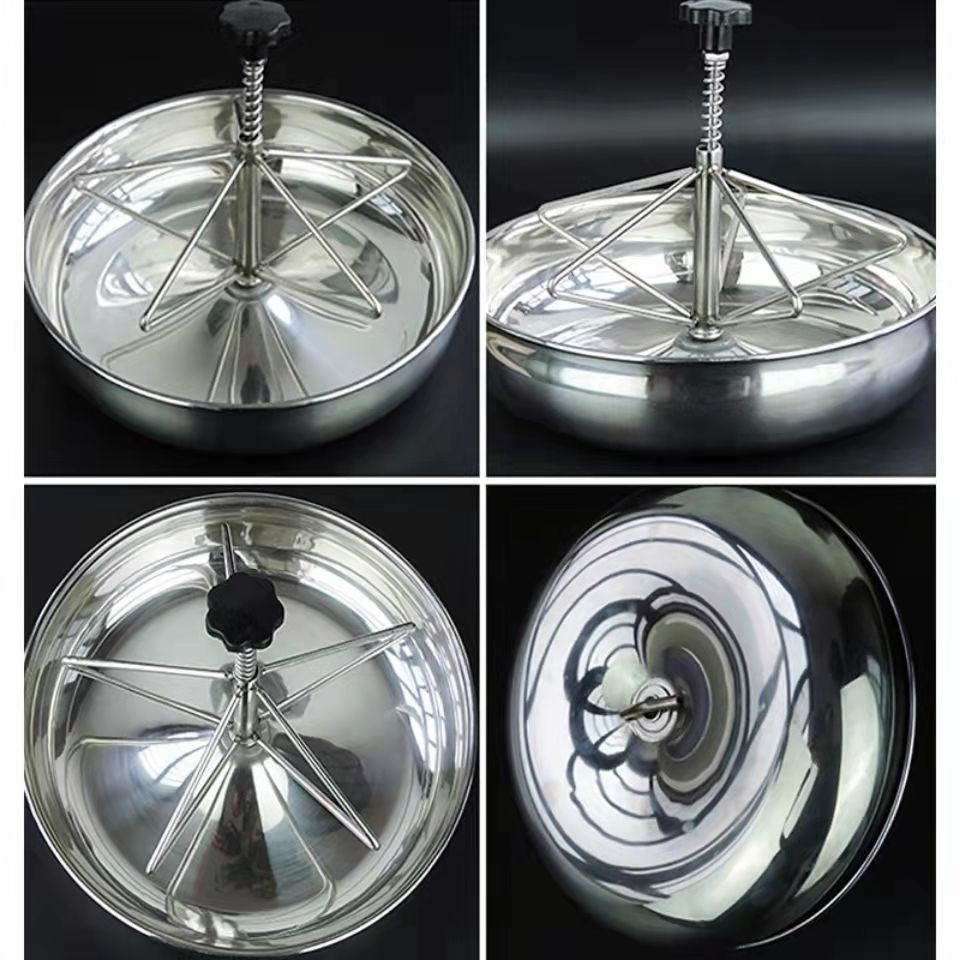 Stainless Steel Piglet Feeding Tray (Small/Large)