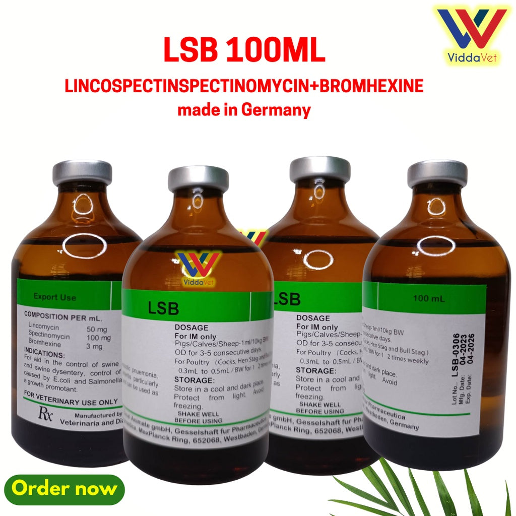 1 bot LSB 100ml made in Germany for animals livestock poultry pigs cattle