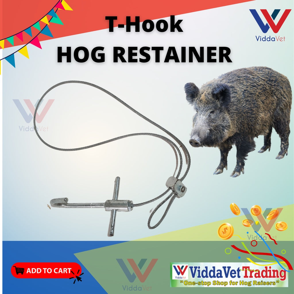 T-hook Obstetric Hog Restrainer