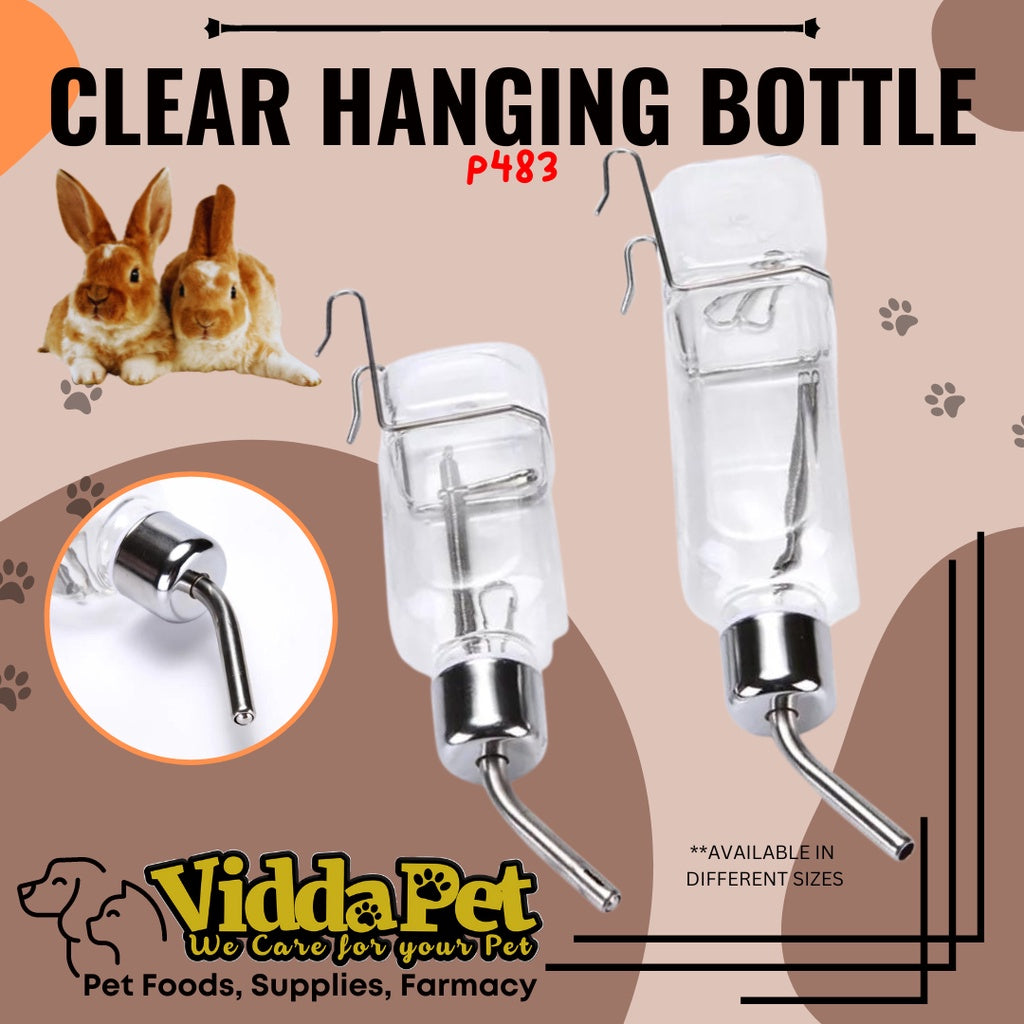 Clear Transparent Hanging Water Bottle