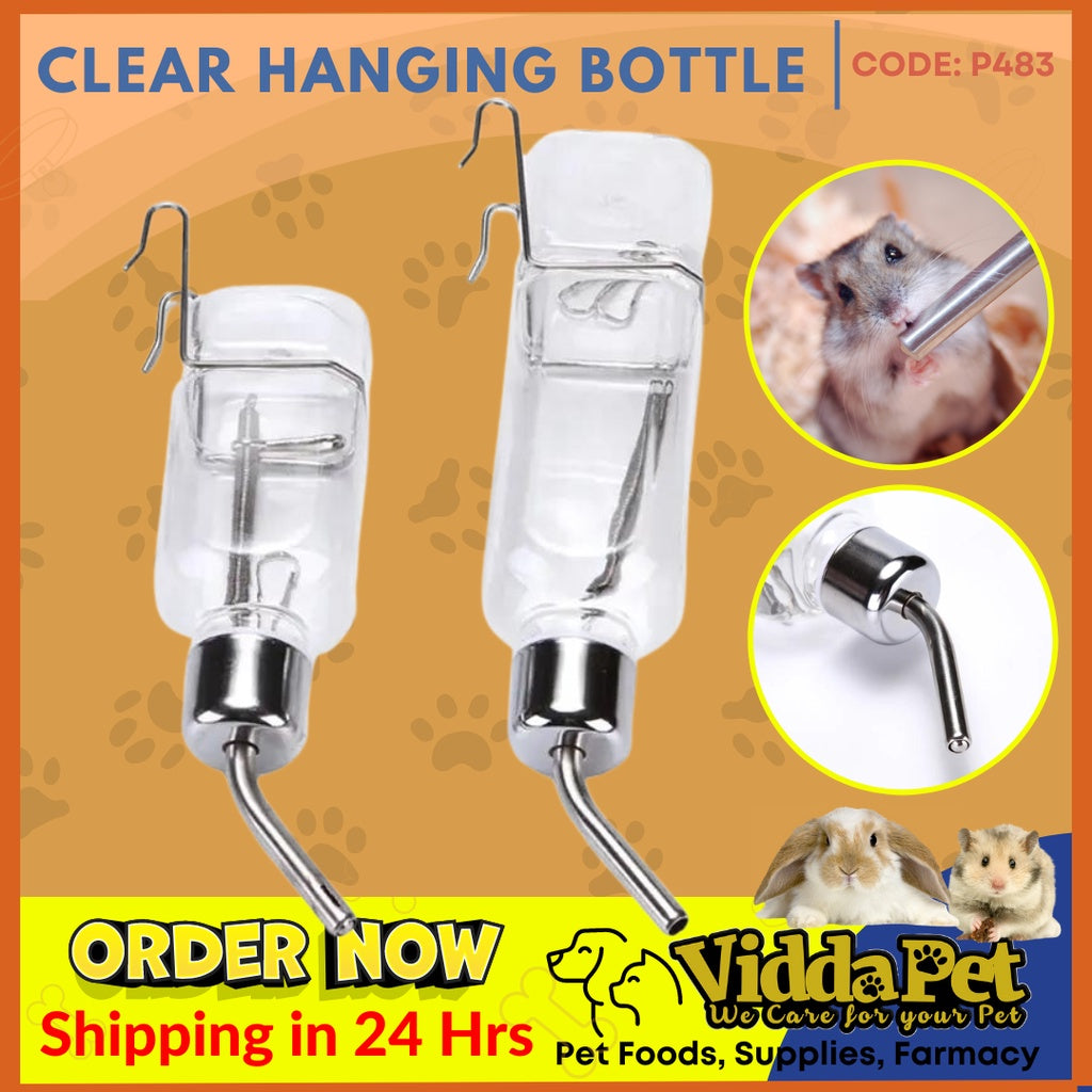 Clear Transparent Hanging Water Bottle