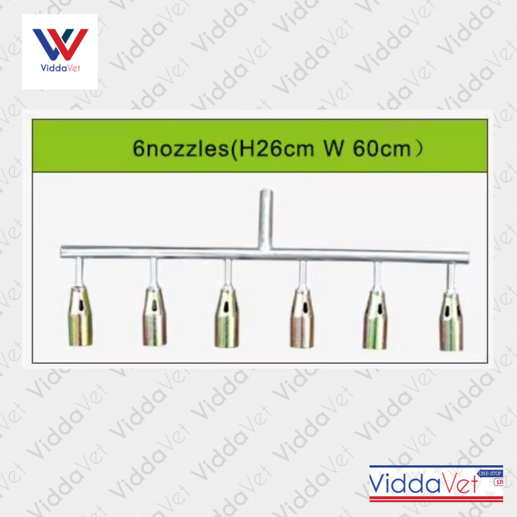4-head / 6-head / 8-head Blow Torch for Farm Disinfection