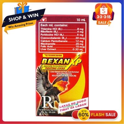 BEXAN XP Game Fowl 10ml / 20ml THUNDERBIRD