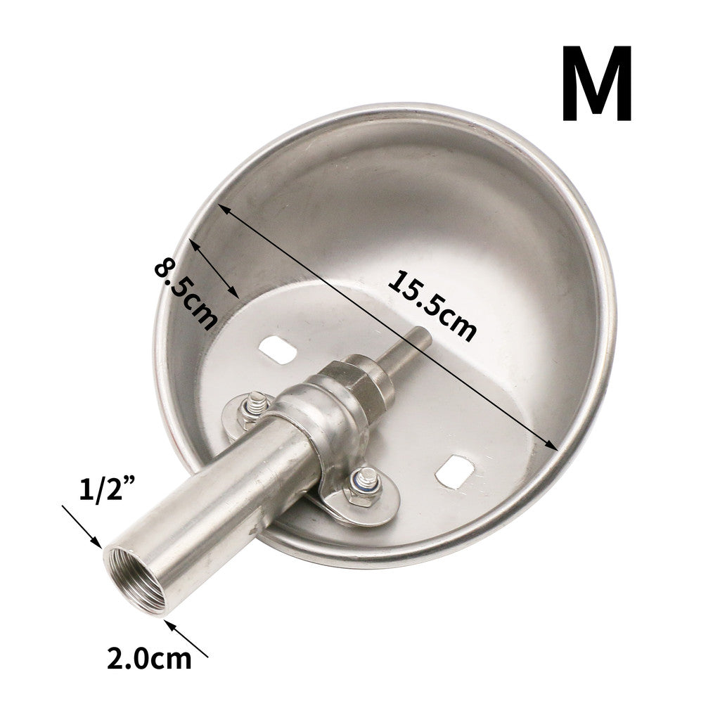 Pig Nipple Water Drinker Set Stainless Steel