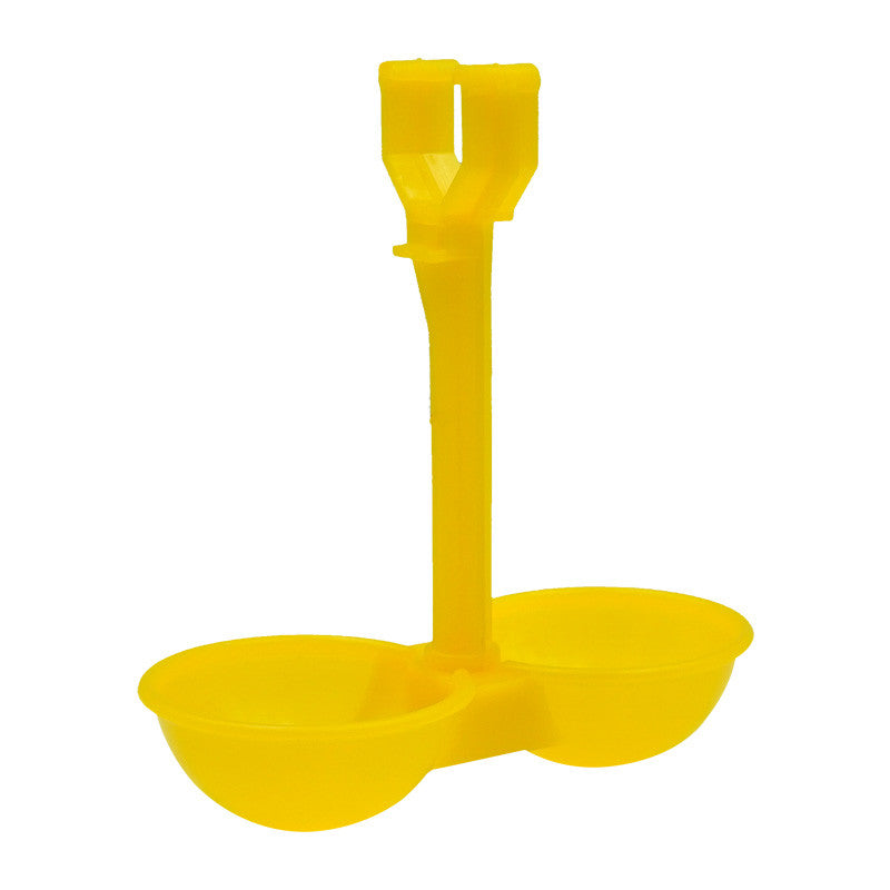Chicken Drinking Water Double Hanging Cup