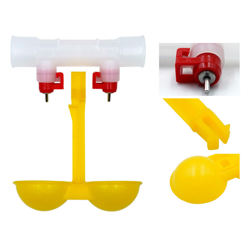 Chicken Drinking Water Double Hanging Cup