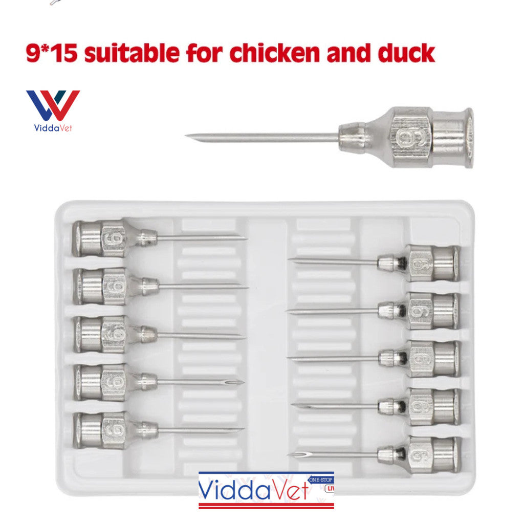 Stainless Needle Sharpvet 10pcs/box