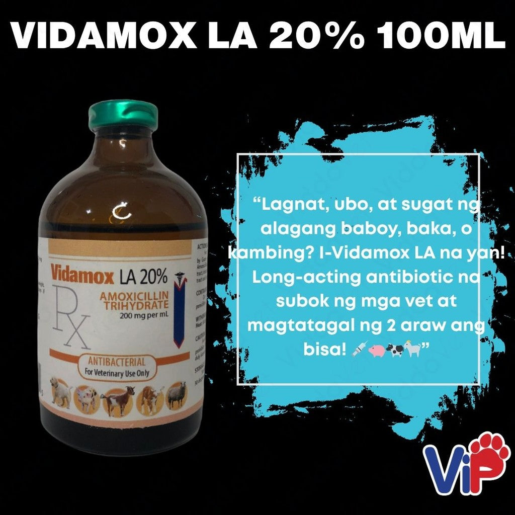 Vidamox LA 20% 100ml