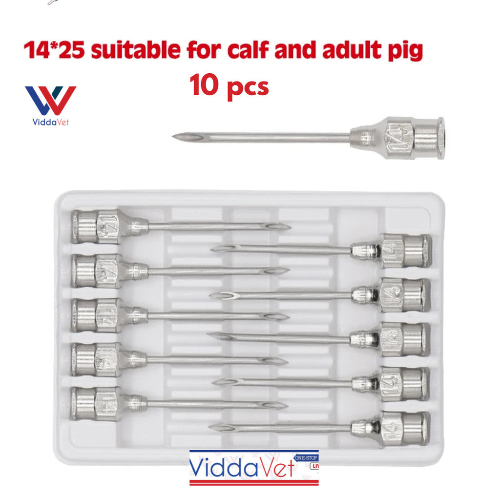 Stainless Needle Sharpvet 10pcs/box