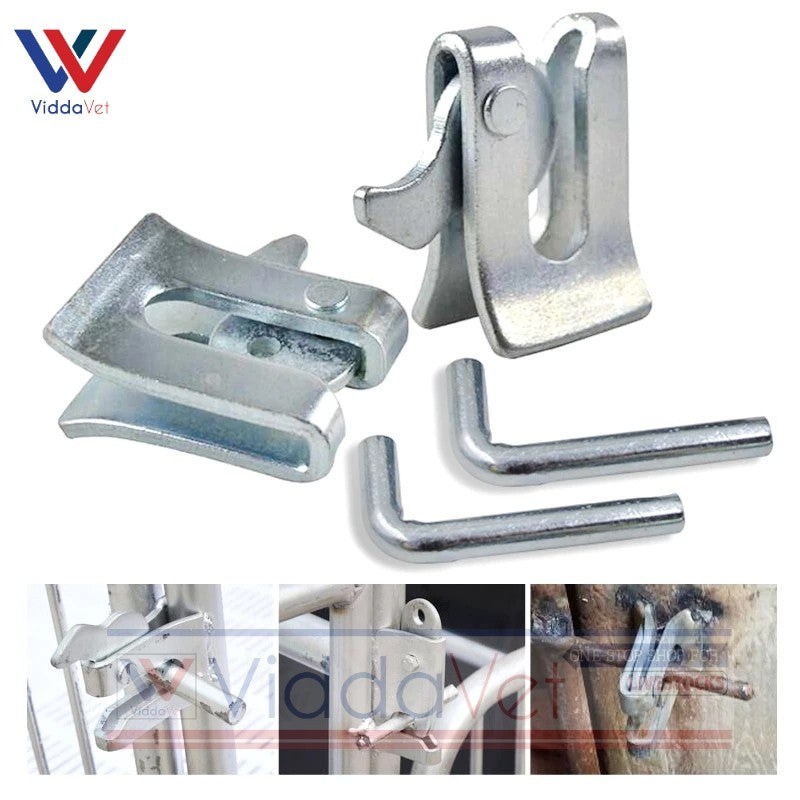 Cage Door Latch Lock