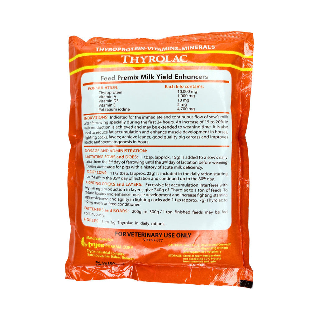 Thyrolac 454g Feed Premix Milk Enhancer