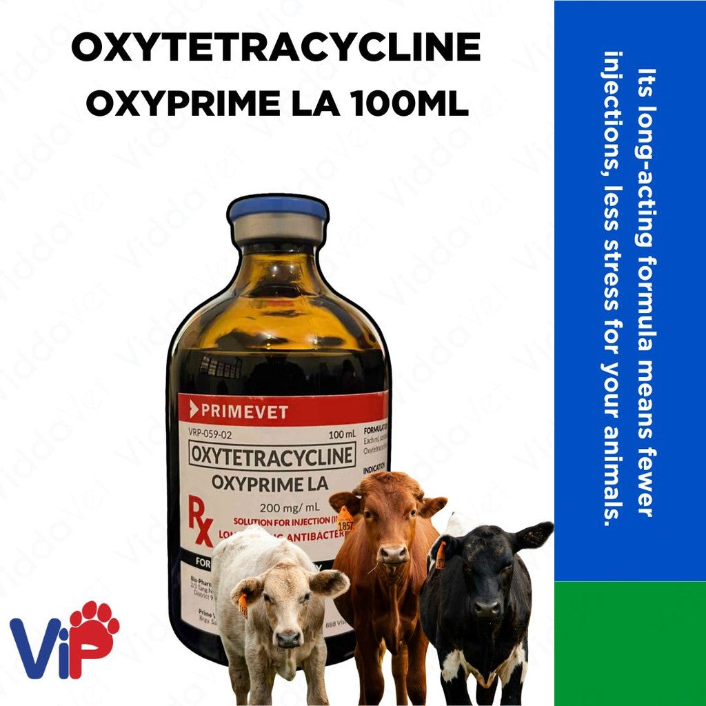 Oxytetracycline Oxyprime LA 100ml