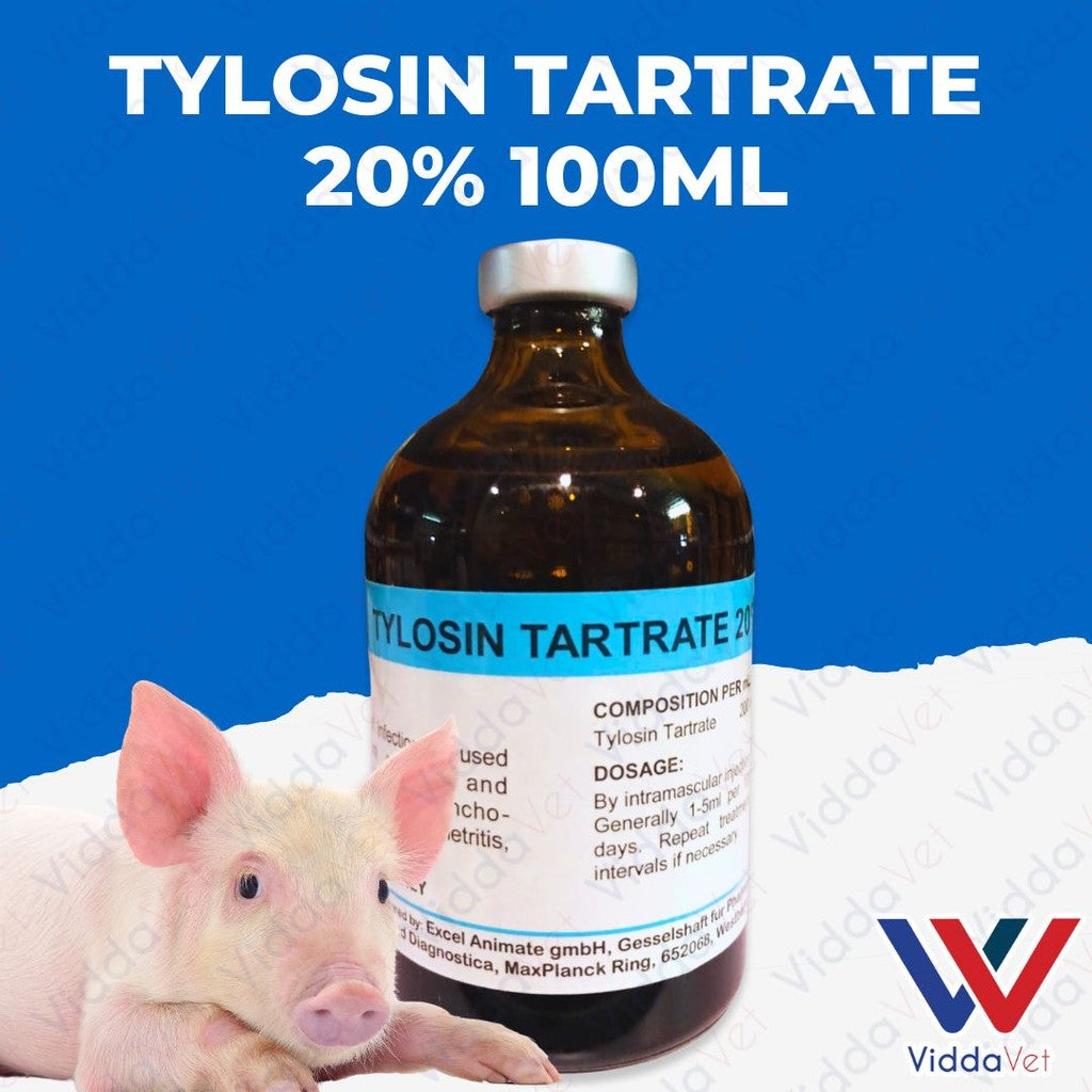 Tylosin Tartrate 20% 100ml