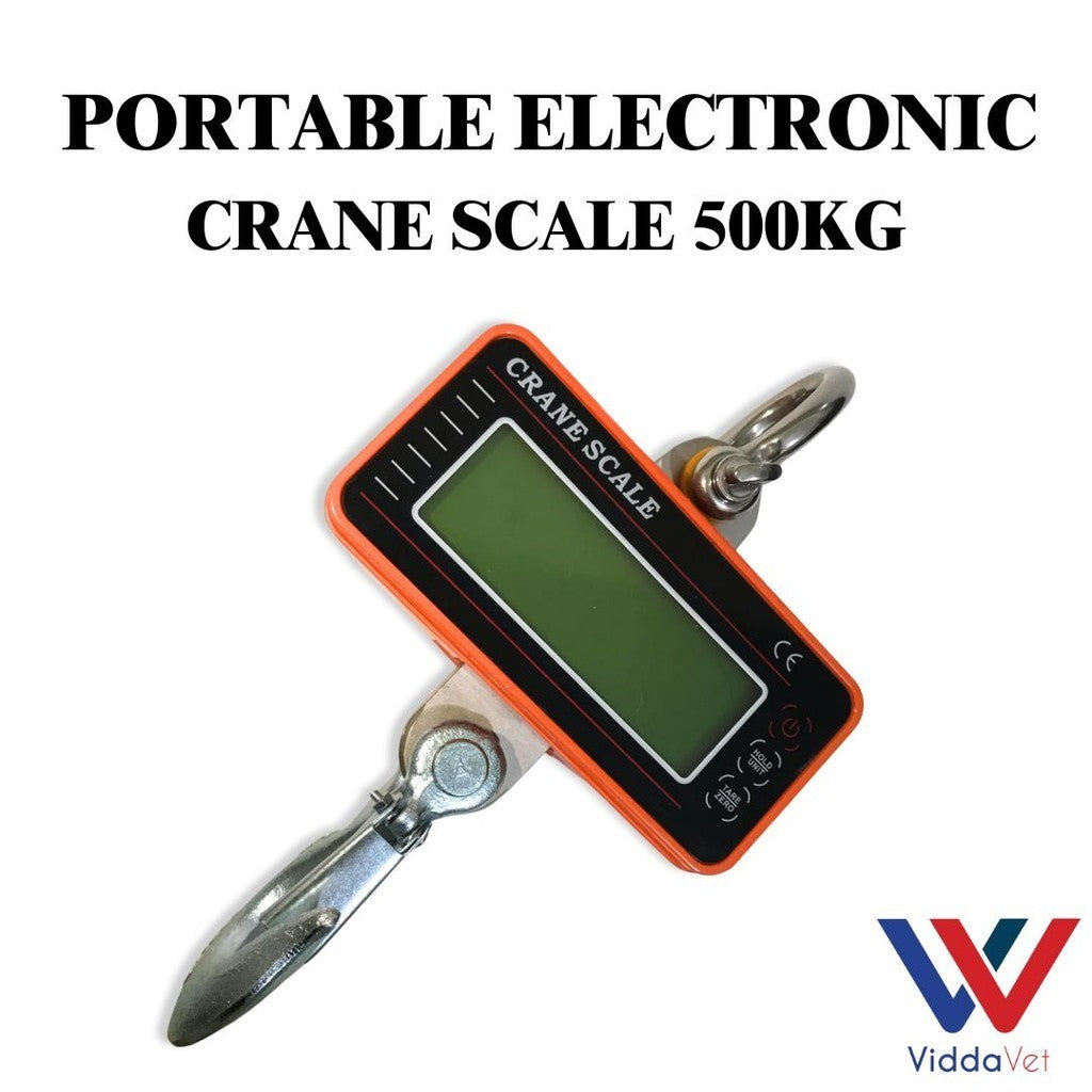Portable Electronic Crane Scale 500kg