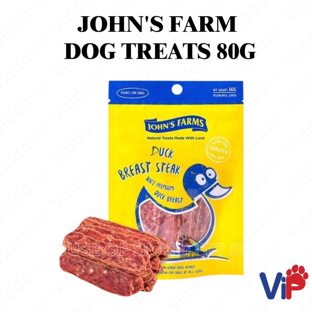 John's Farms Dog Treats Random Flavor 80g