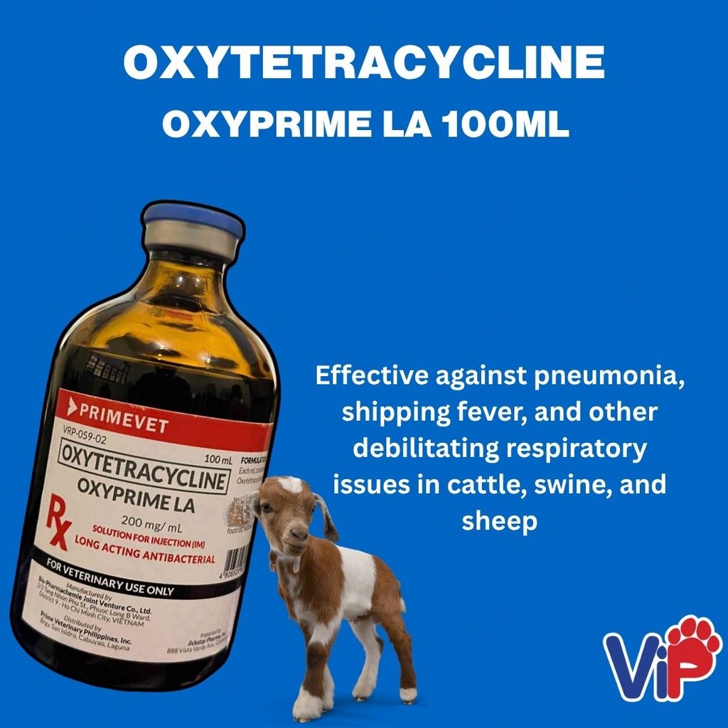 Oxytetracycline Oxyprime LA 100ml