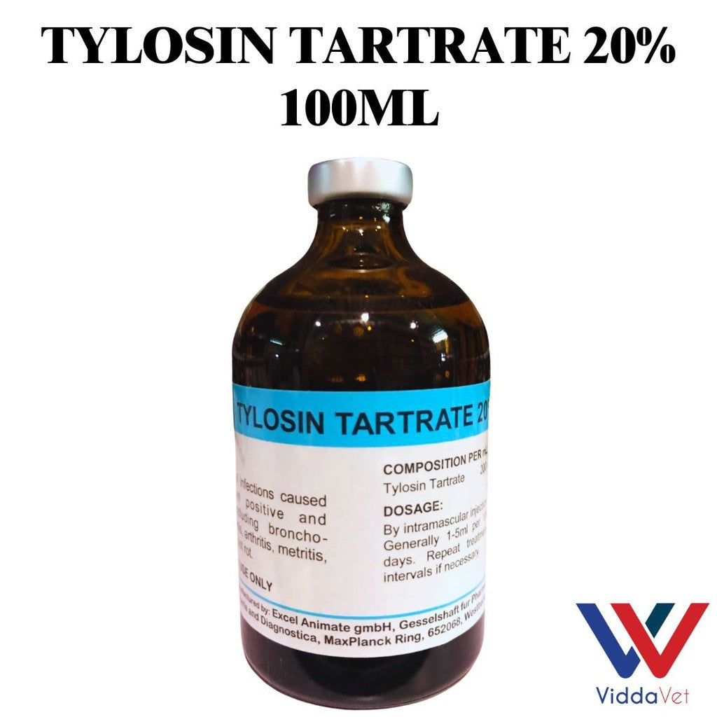 Tylosin Tartrate 20% 100ml