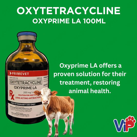 Oxytetracycline Oxyprime LA 100ml