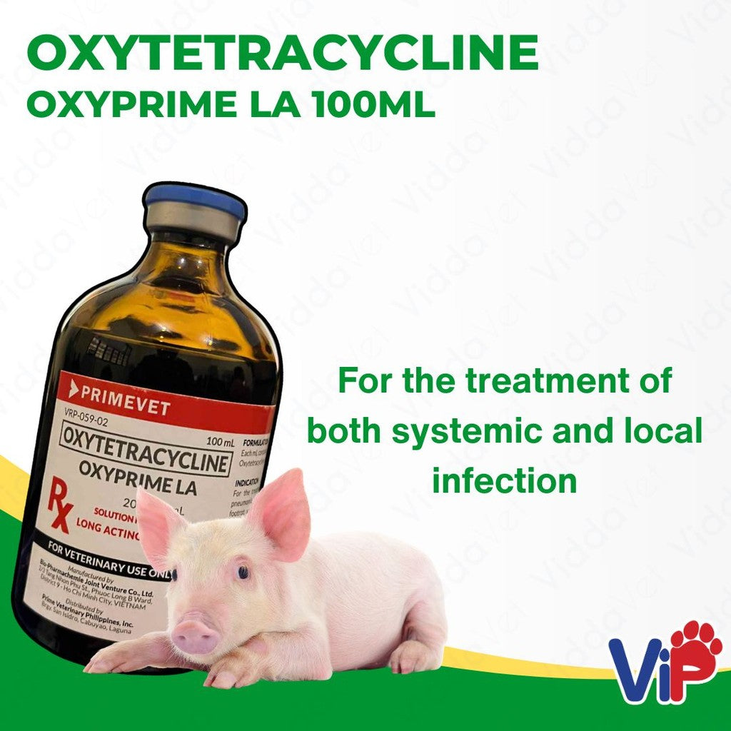 Oxytetracycline Oxyprime LA 100ml