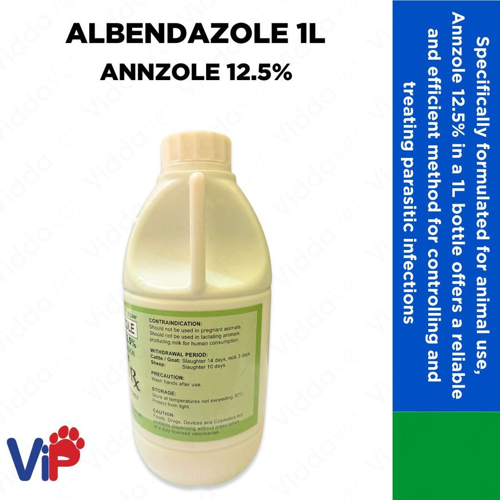Annzole 12.5% Albendazole 1L