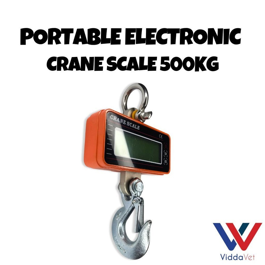 Portable Electronic Crane Scale 500kg