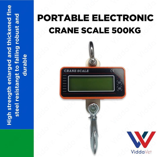 Portable Electronic Crane Scale 500kg