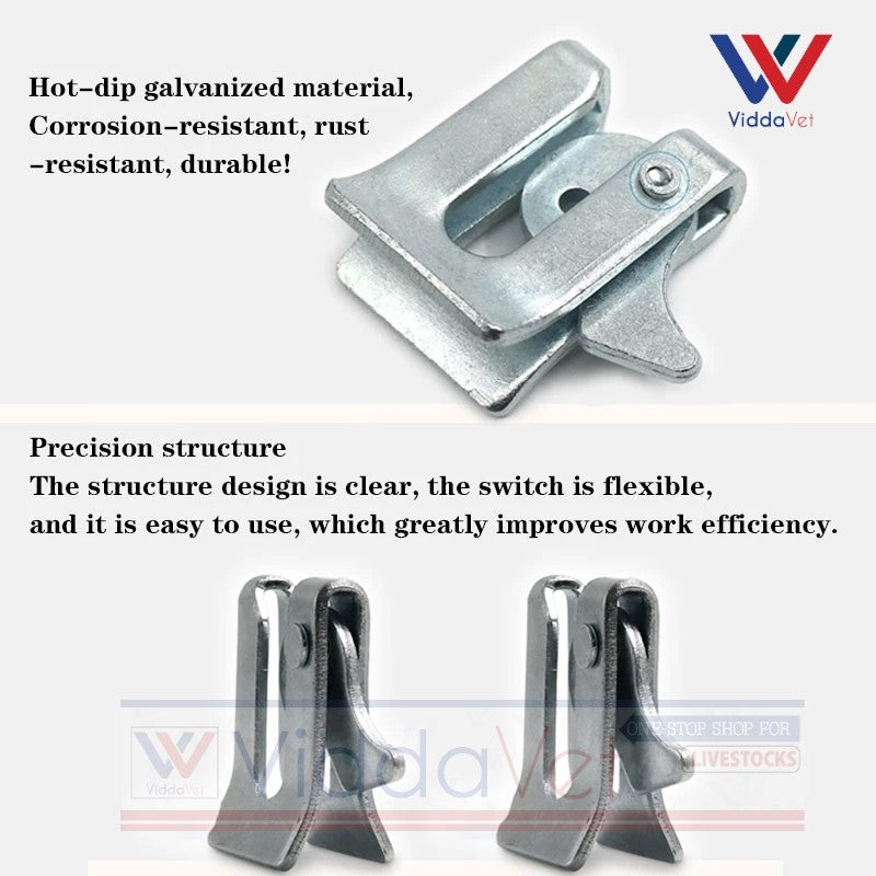 Cage Door Latch Lock