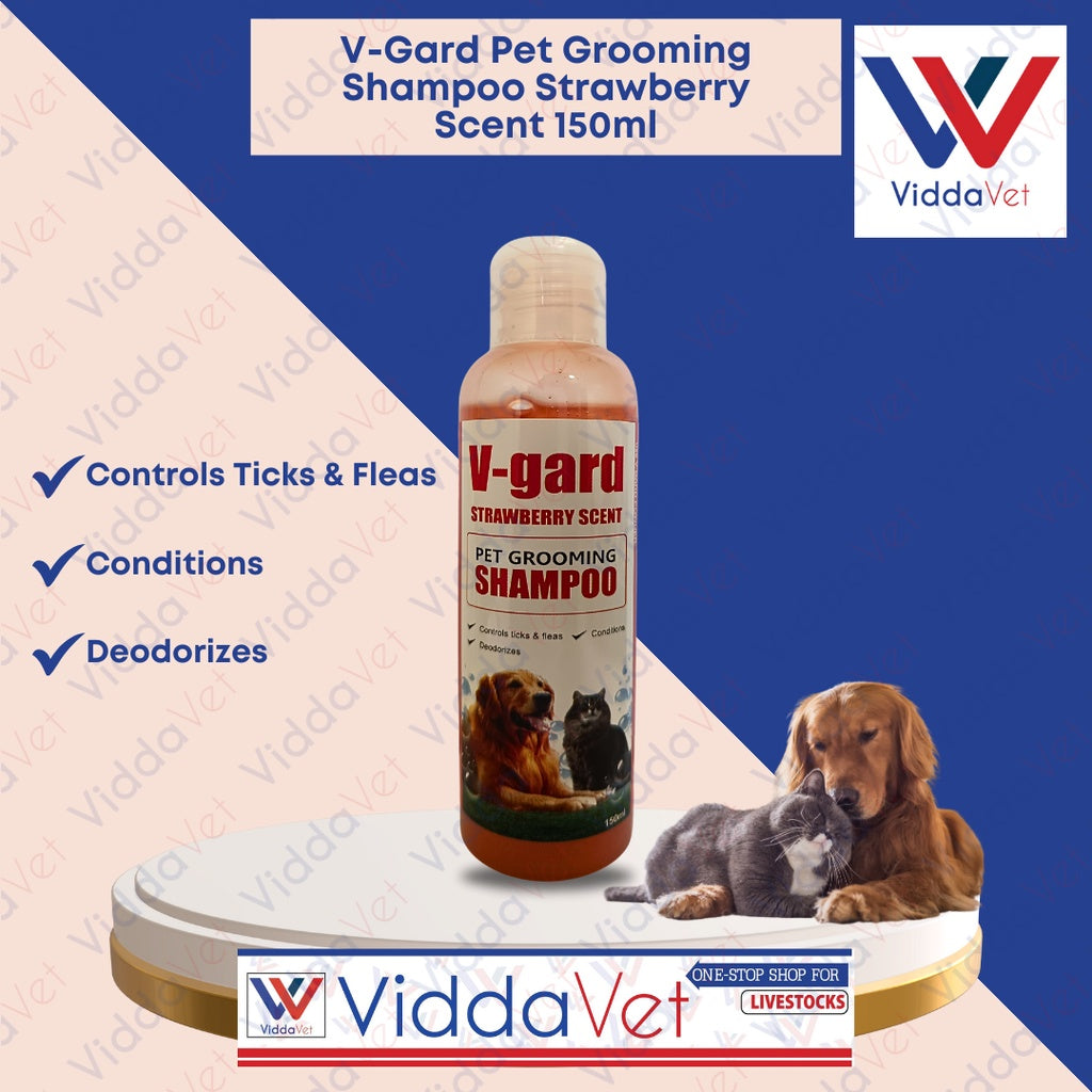 V-Gard Pet Shampoo Strawberry Scent 150ML