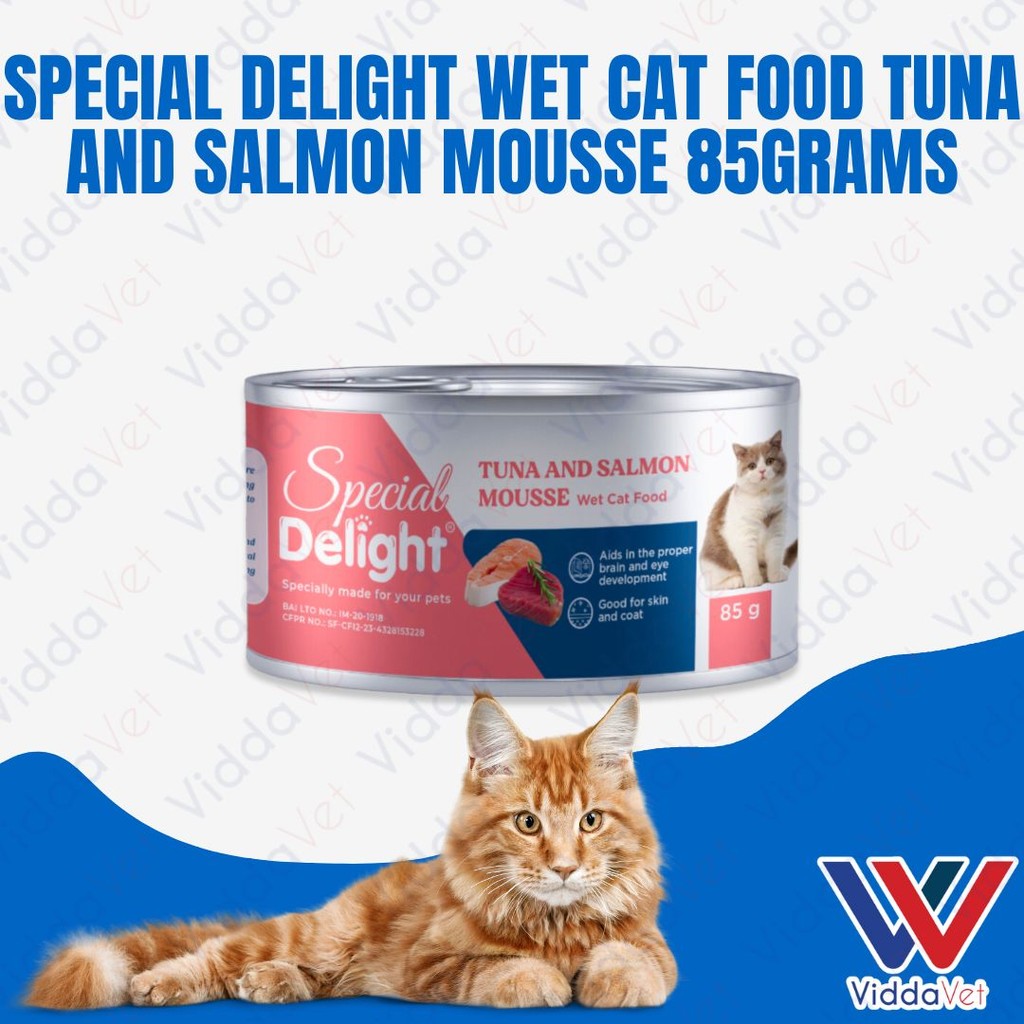 Special Delight Tuna & Salmon Mousse 85g