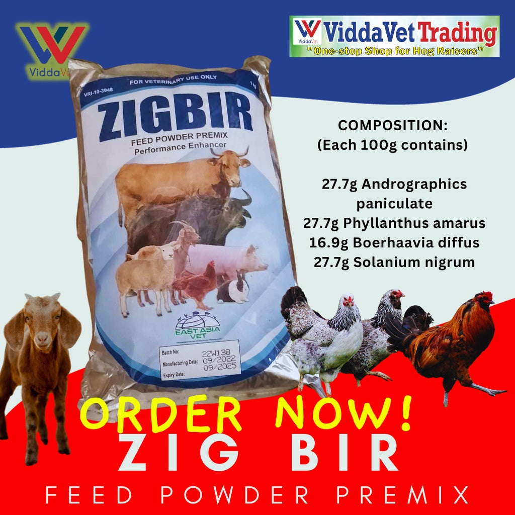 ZIGBIR Feed Powder Premix 1KG