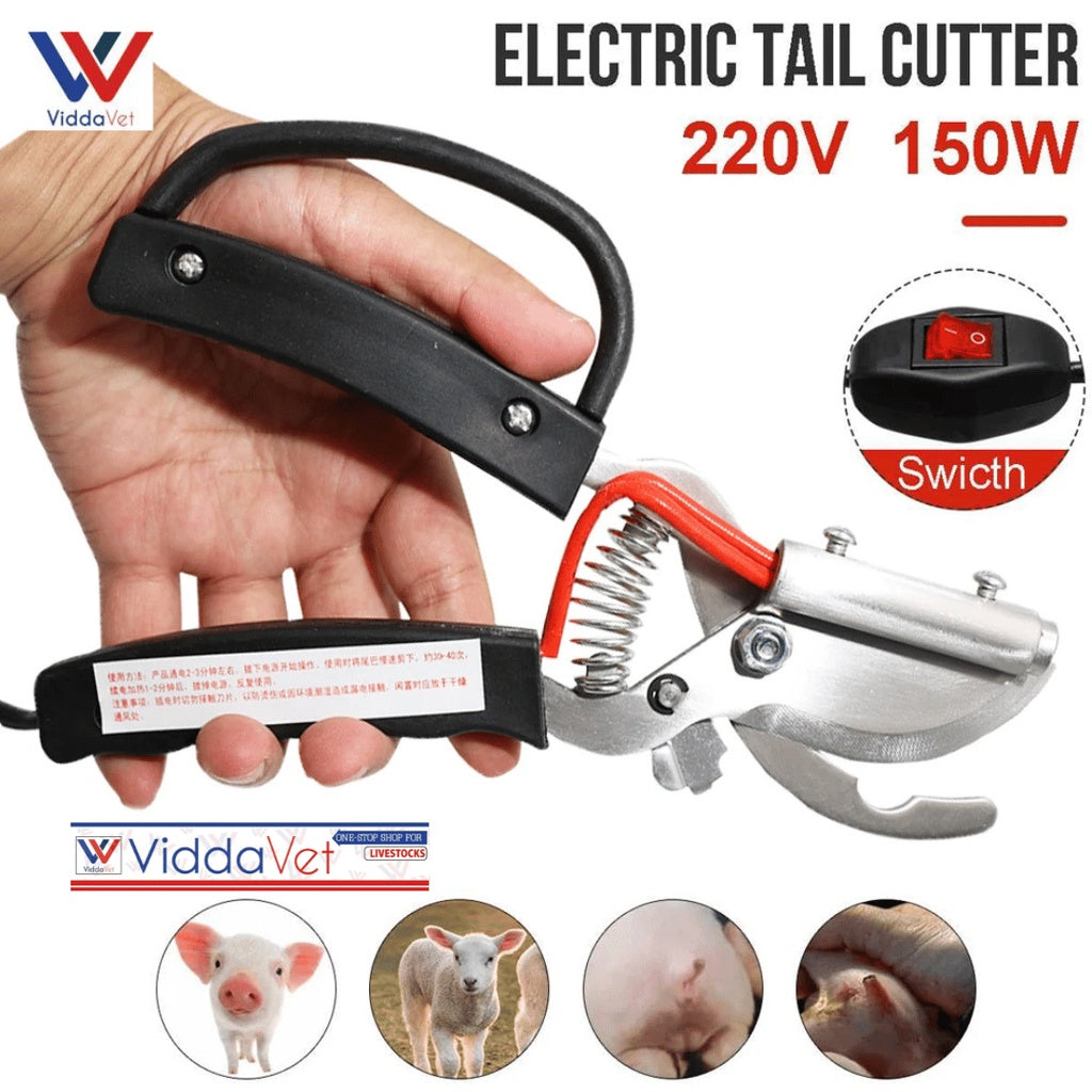 Electric Piglet Tail Cutter Set / Manual Tail Cutter