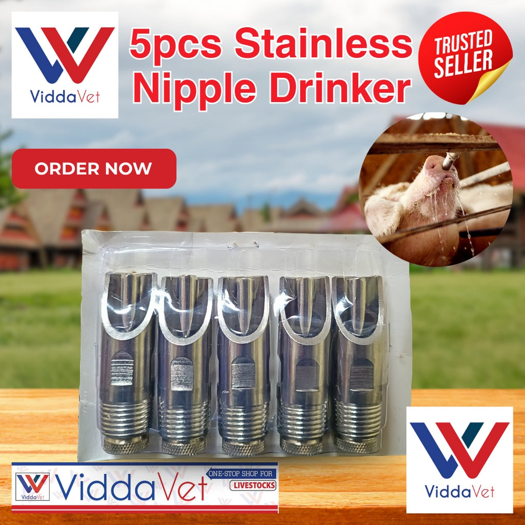 5pcs Nipple Drinker Copper End Duck Bill 5pcs
