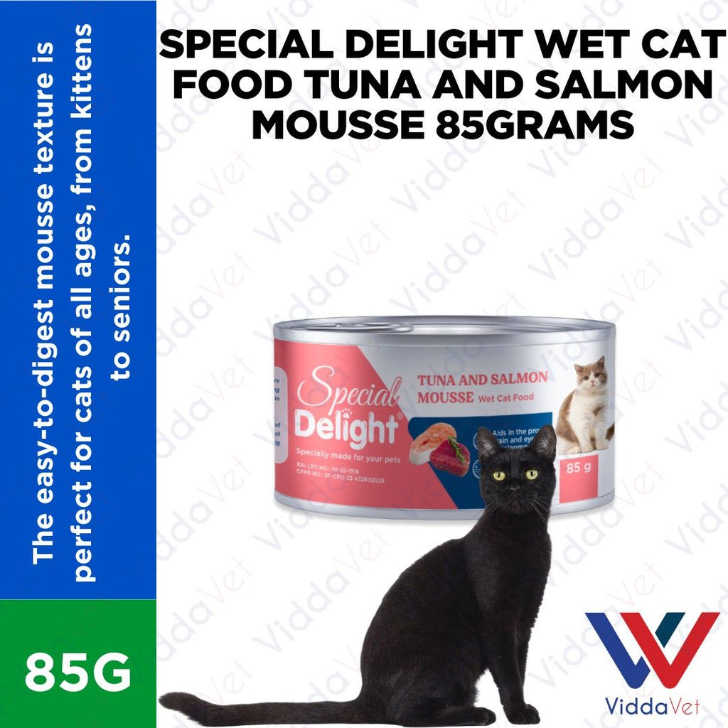 Special Delight Tuna & Salmon Mousse 85g
