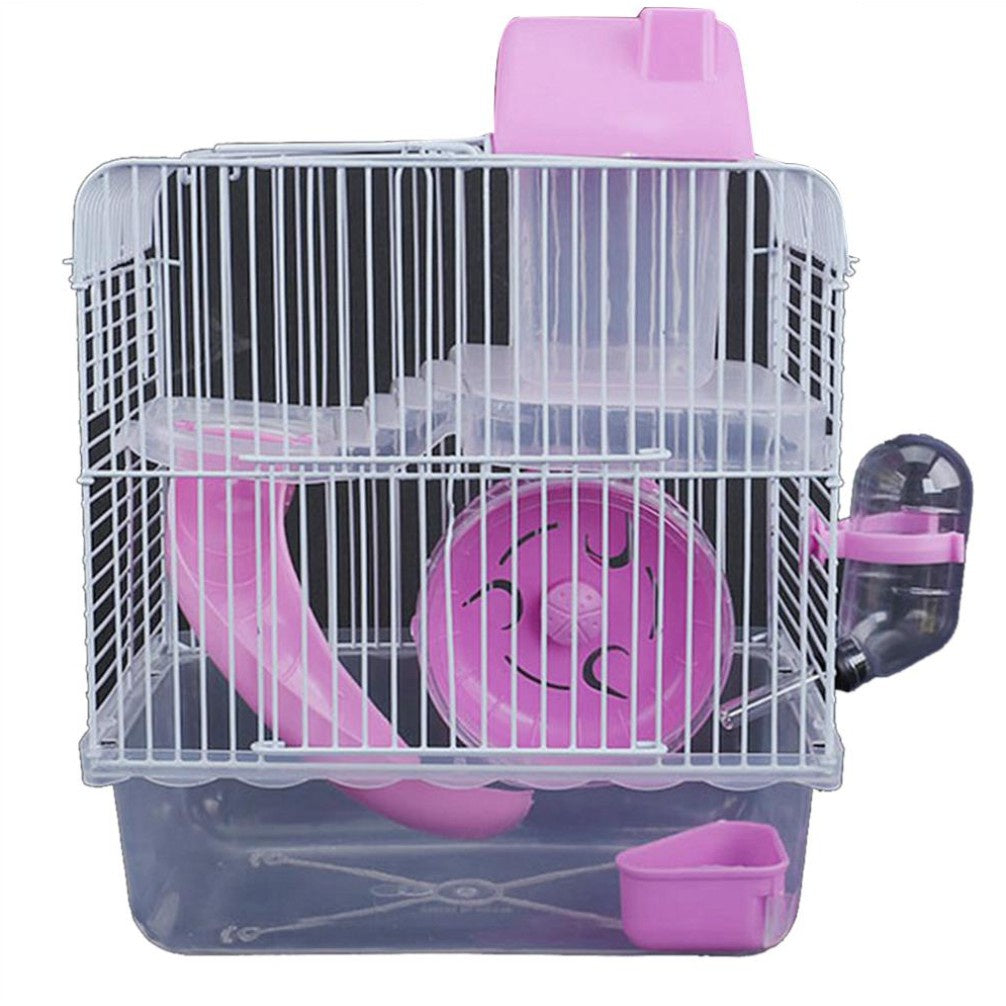 Pet Hamster Cage (Yellow/ Pink/ Blue/ Coffee)