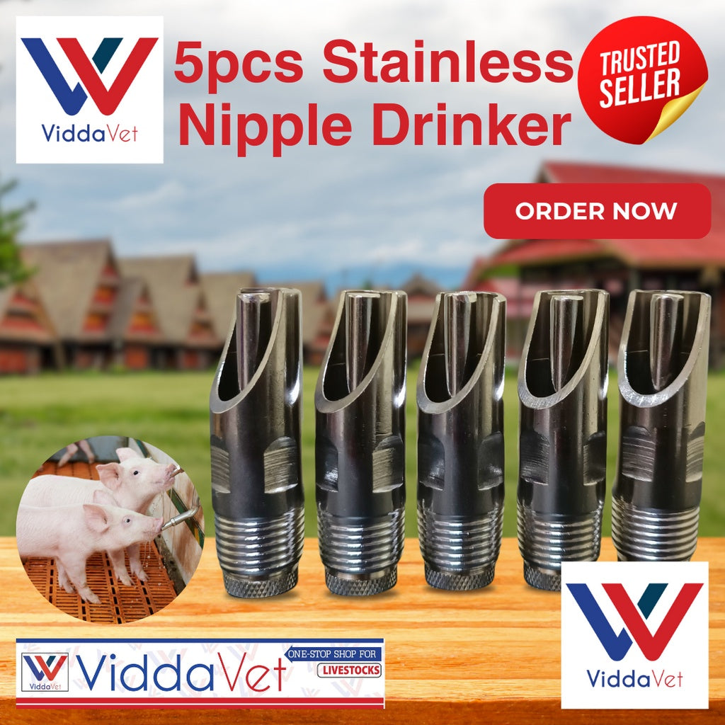 5pcs Nipple Drinker Copper End Duck Bill 5pcs