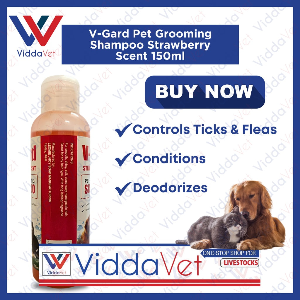 V-Gard Pet Shampoo Strawberry Scent 150ML