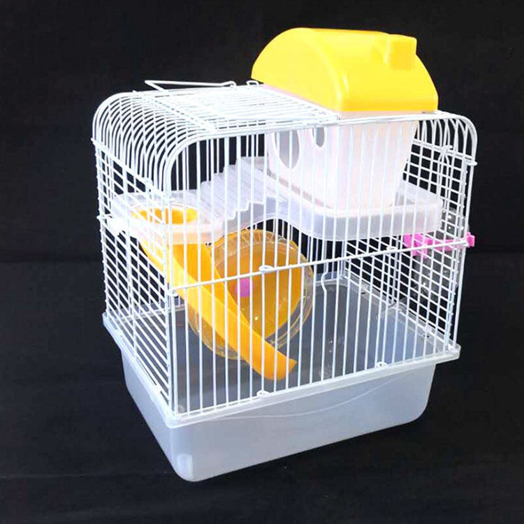 Pet Hamster Cage (Yellow/ Pink/ Blue/ Coffee)