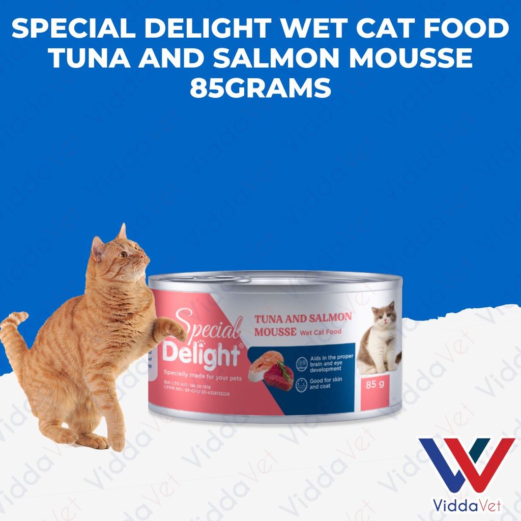 Special Delight Tuna & Salmon Mousse 85g