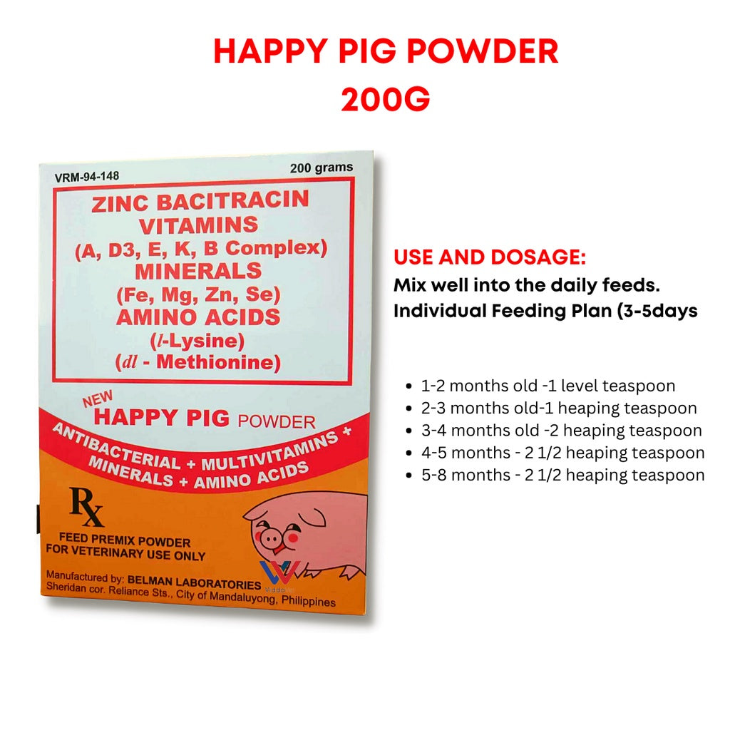 Happy Pig Powder 200Grams