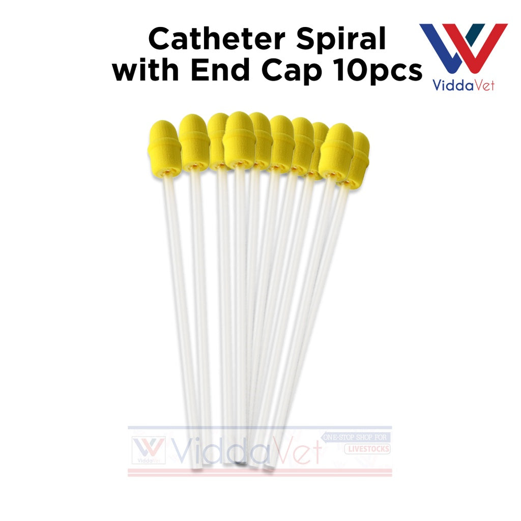 Foam Tip Catheter with End Cap for Gilts 10pcs
