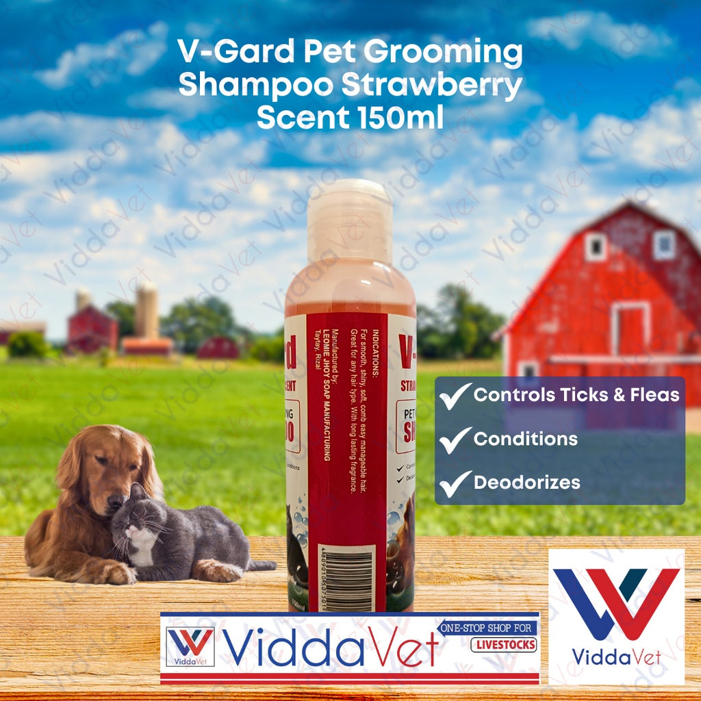 V-Gard Pet Shampoo Strawberry Scent 150ML