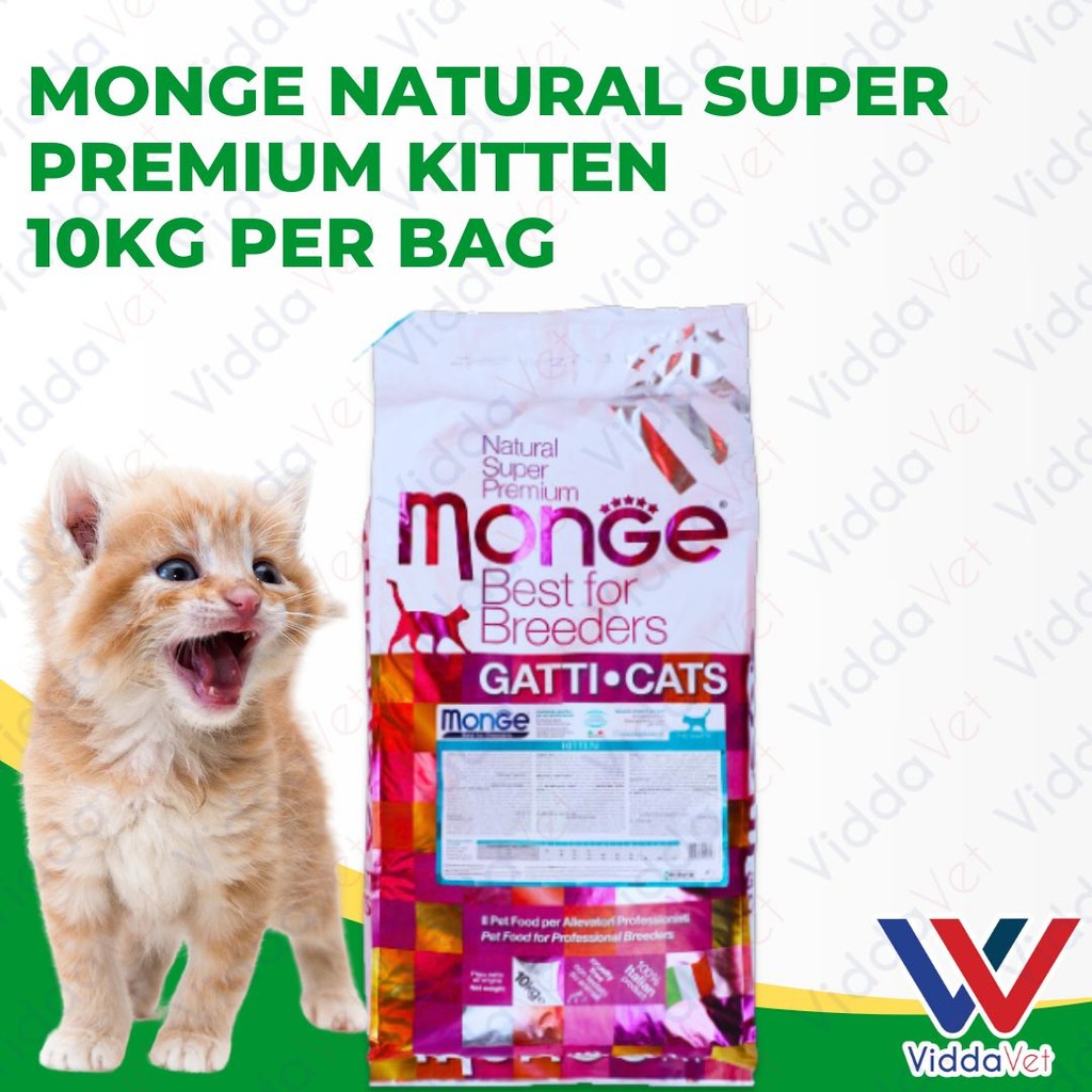 Monge Super Premium Kitten Cat Food 10kg