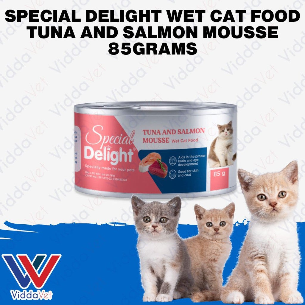 Special Delight Tuna & Salmon Mousse 85g