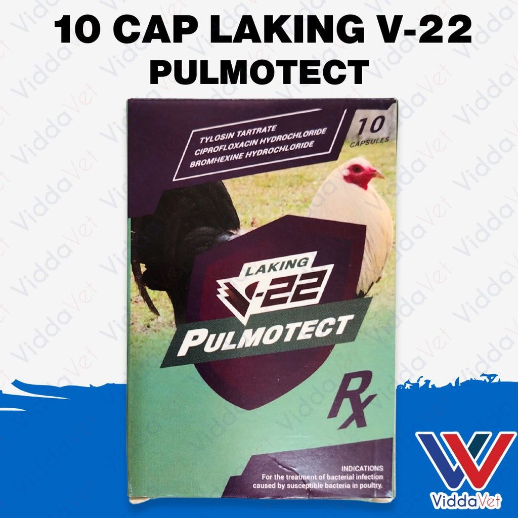 Laking V22 Pulmotect 10 Capsule